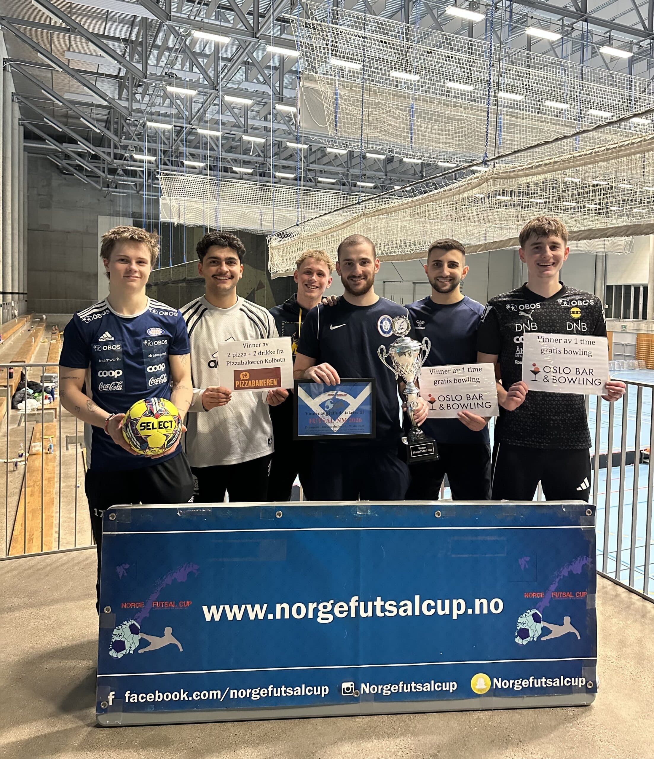 Boqk Futsal vant romjulscupen i Oslo🏆